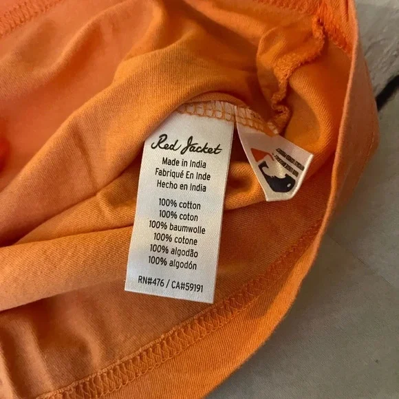 Red Jacket San Francisco Giants - SF Logo Soft Orange T-Shirt, XL, NWT - Picture 9 of 10